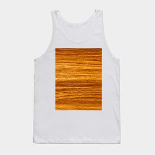 Golen brown Wooden texture Tank Top